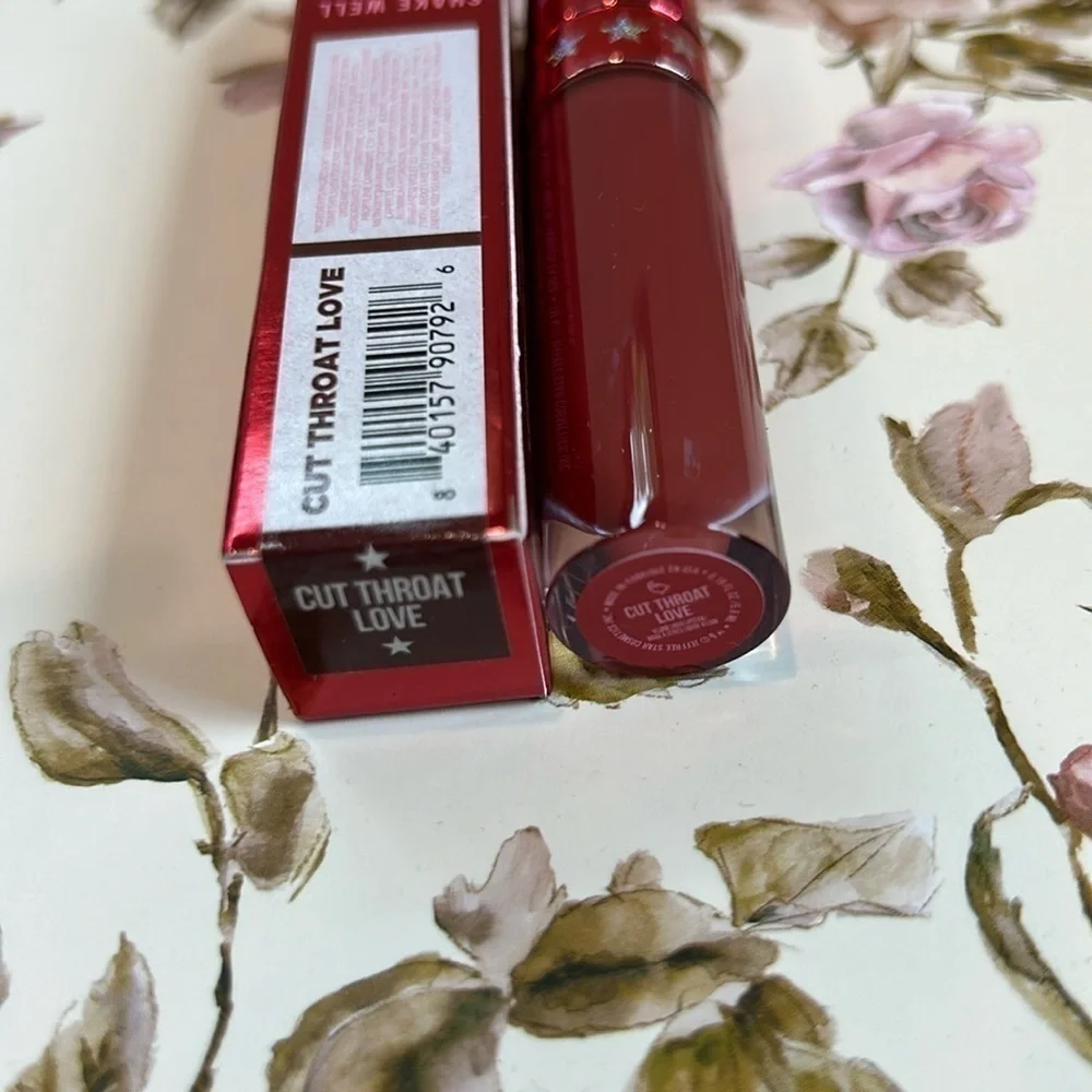 Jeffree Star Cosmetics Velour liquid lipstick Cut throat love new in box